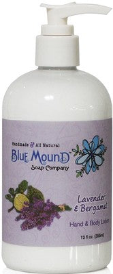 Lavender & Bergamot All Natural Hand and Body Lotion