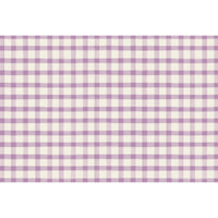 Lilac Painted Check Placemat | Hester & Cook