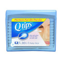A packet of 30 Q-tips on a white background.