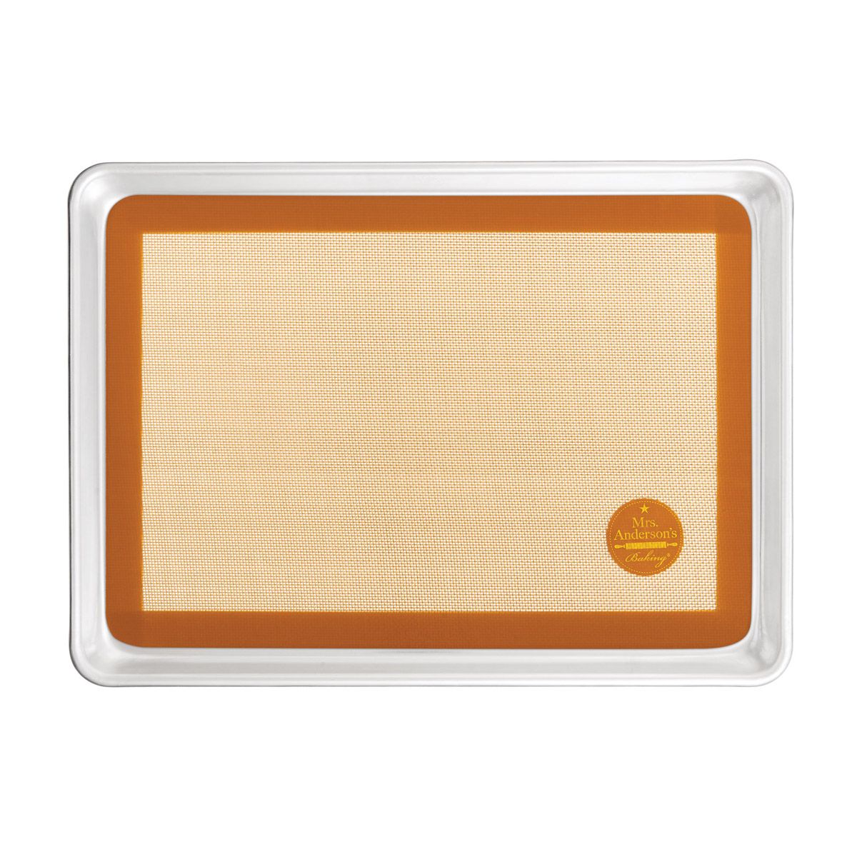 Mrs. Anderson's Baking Half Size Silicone Baking Mat Set